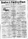 Hendon & Finchley Times Saturday 03 February 1883 Page 1