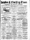 Hendon & Finchley Times Saturday 22 September 1883 Page 1