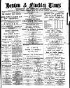 Hendon & Finchley Times Friday 14 February 1896 Page 1