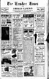Hendon & Finchley Times Friday 26 February 1937 Page 1