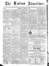Ludlow Advertiser Saturday 03 January 1863 Page 1