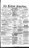 Ludlow Advertiser Saturday 19 September 1891 Page 1