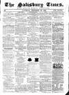 The Salisbury Times Saturday 26 December 1868 Page 1