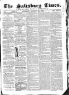 The Salisbury Times Saturday 21 August 1869 Page 1