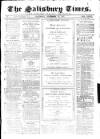 The Salisbury Times Saturday 10 November 1877 Page 1