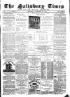 The Salisbury Times Saturday 22 January 1881 Page 1