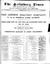 The Salisbury Times Saturday 07 June 1884 Page 1