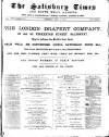 The Salisbury Times Saturday 14 June 1884 Page 1