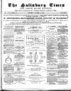 The Salisbury Times Saturday 31 October 1885 Page 1