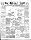The Salisbury Times Saturday 18 May 1889 Page 1