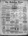 The Salisbury Times Saturday 08 November 1890 Page 1