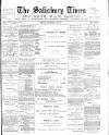 The Salisbury Times Friday 26 February 1892 Page 1