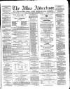 Alloa Advertiser Saturday 12 December 1863 Page 1