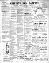 Kirkintilloch Gazette Friday 03 January 1913 Page 1
