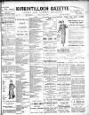 Kirkintilloch Gazette Friday 03 October 1913 Page 1