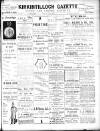 Kirkintilloch Gazette Friday 24 October 1913 Page 1