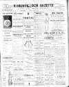 Kirkintilloch Gazette Friday 19 December 1913 Page 1
