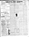 Kirkintilloch Gazette Friday 22 December 1916 Page 1
