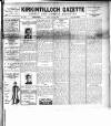 Kirkintilloch Gazette Friday 31 January 1919 Page 1