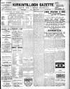Kirkintilloch Gazette Friday 28 October 1921 Page 1