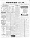 Kirkintilloch Gazette Friday 07 December 1923 Page 1
