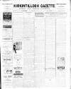 Kirkintilloch Gazette Friday 07 March 1930 Page 1