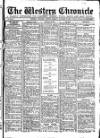 Western Chronicle Friday 25 January 1918 Page 1