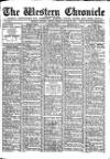Western Chronicle Friday 30 August 1918 Page 1