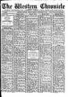 Western Chronicle Friday 13 September 1918 Page 1