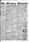 Western Chronicle Friday 01 November 1918 Page 1