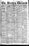 Western Chronicle Friday 14 January 1921 Page 1