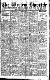 Western Chronicle Friday 18 March 1921 Page 1