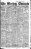 Western Chronicle Friday 25 March 1921 Page 1