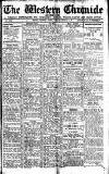 Western Chronicle Friday 07 October 1921 Page 1