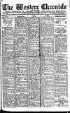 Western Chronicle Friday 21 July 1922 Page 1