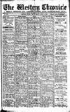 Western Chronicle Friday 04 August 1922 Page 1