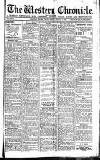 Western Chronicle Friday 05 January 1923 Page 1