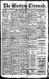 Western Chronicle Friday 30 March 1923 Page 1