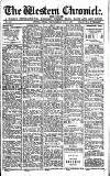 Western Chronicle Friday 15 June 1923 Page 1