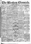 Western Chronicle Friday 11 January 1924 Page 1