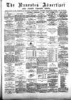 Nuneaton Advertiser Saturday 03 February 1883 Page 1
