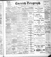 The Cornish Telegraph Thursday 20 December 1906 Page 1