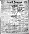 The Cornish Telegraph Thursday 14 January 1909 Page 1