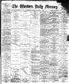 Western Daily Mercury Thursday 03 January 1889 Page 1