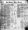 Western Daily Mercury Saturday 14 December 1889 Page 1
