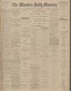 Western Daily Mercury Friday 12 January 1912 Page 1