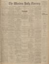 Western Daily Mercury Tuesday 23 January 1912 Page 1
