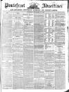 Pontefract Advertiser Saturday 25 September 1858 Page 1