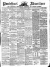 Pontefract Advertiser Saturday 22 May 1858 Page 1