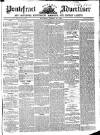 Pontefract Advertiser Saturday 21 August 1858 Page 1